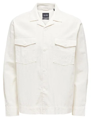 ONLY & SONS ONSBRUCE CTN LINEN OVERSHIRT 22022424