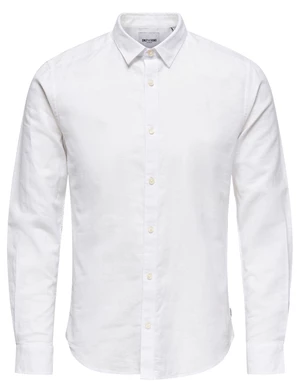 ONLY & SONS ONSCAIDEN LS SOLID LINEN SHIRT 22012321