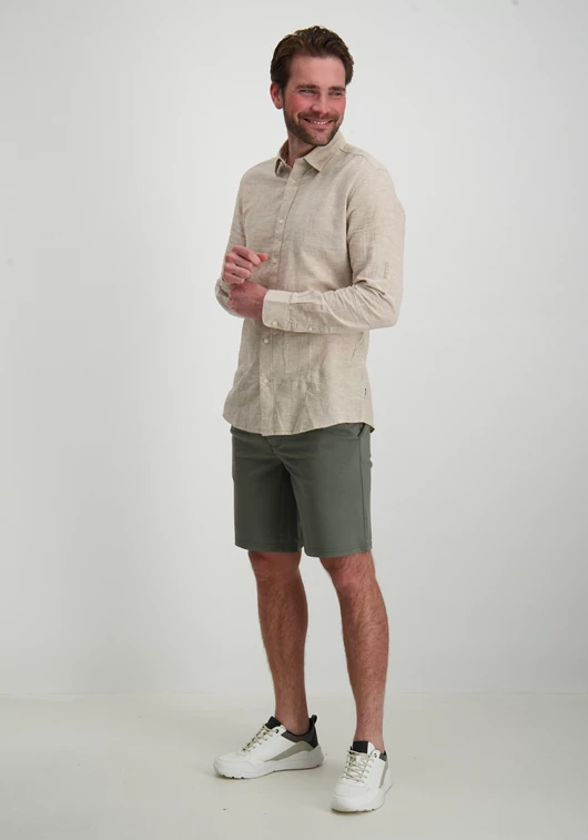 ONLY & SONS ONSCAIDEN LS SOLID LINEN SHIRT 22012321