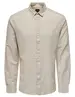 ONLY & SONS ONSCAIDEN LS SOLID LINEN SHIRT 22012321