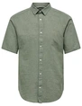 ONLY & SONS onsCAIDEN SS LINEN SHIRT RE 22009885