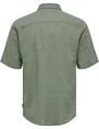ONLY & SONS onsCAIDEN SS LINEN SHIRT RE 22009885