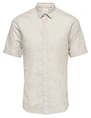 ONLY & SONS onsCAIDEN SS LINEN SHIRT RE 22009885