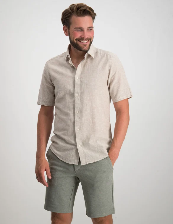 ONLY & SONS onsCAIDEN SS LINEN SHIRT RE 22009885