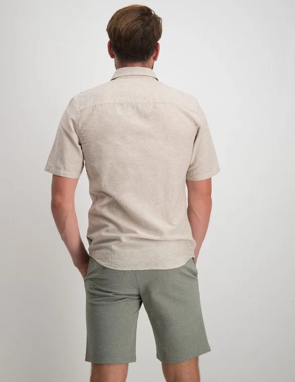 ONLY & SONS onsCAIDEN SS LINEN SHIRT RE 22009885