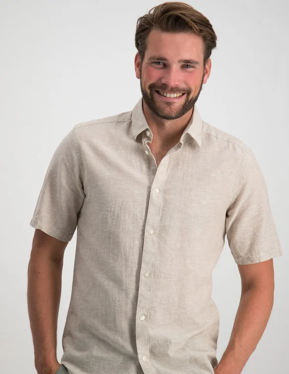 ONLY & SONS onsCAIDEN SS LINEN SHIRT RE 22009885