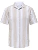 ONLY & SONS ONSCAIDEN SS STRIPE LINEN RESORT SH 22026109