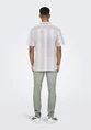 ONLY & SONS ONSCAIDEN SS STRIPE LINEN RESORT SH 22026109