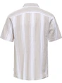 ONLY & SONS ONSCAIDEN SS STRIPE LINEN RESORT SH 22026109