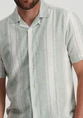 ONLY & SONS ONSCAIDEN SS STRIPE LINEN RESORT SH 22026109