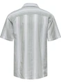 ONLY & SONS ONSCAIDEN SS STRIPE LINEN RESORT SH 22026109
