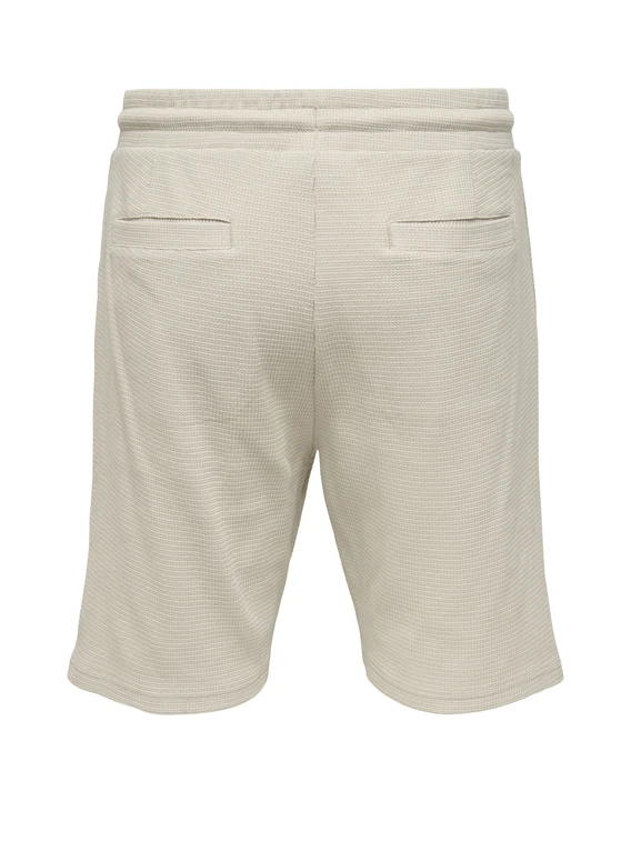 ONLY & SONS ONSCAL REG STRUCT PLEAT SHORTS 22033096