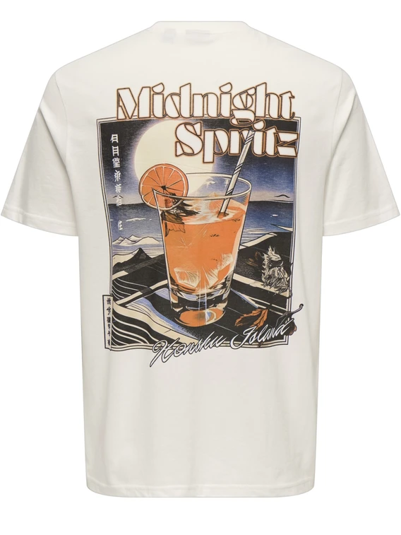 ONLY & SONS ONSCHRIS LIFE REG SS TEE 22034333