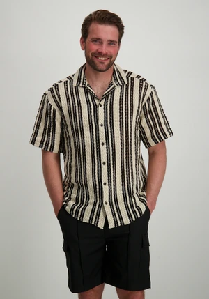 ONLY & SONS ONSDANI CROCHET SS SHIRT 22030511