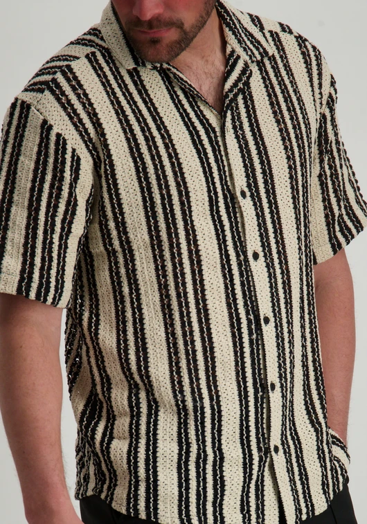 ONLY & SONS ONSDANI CROCHET SS SHIRT 22030511