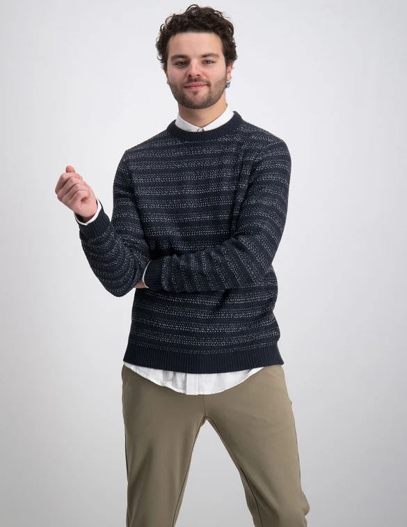 ONLY & SONS ONSDEL REG 5 STRUC CREW KNIT 22024073