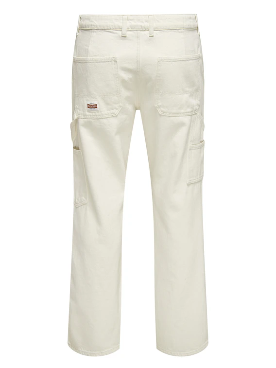 ONLY & SONS ONSEDGE STRAIGHT CAR ECRU1088PIMDNM 22031088