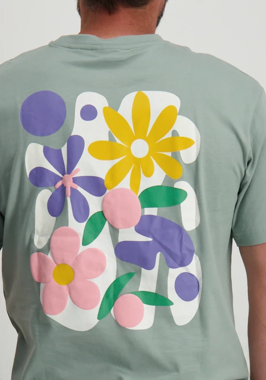 ONLY & SONS ONSFLORA COL PRINT RLX SS TEE 22033752