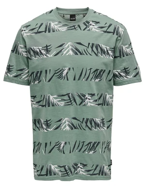 ONLY & SONS ONSIASON REG AOP SS STRIPE TEE 22024773