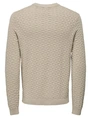 ONLY & SONS ONSKALLE REG 12 STRUC CREW KNIT NOO 22026559
