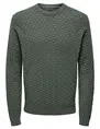 ONLY & SONS ONSKALLE REG 12 STRUC CREW KNIT NOO 22026559