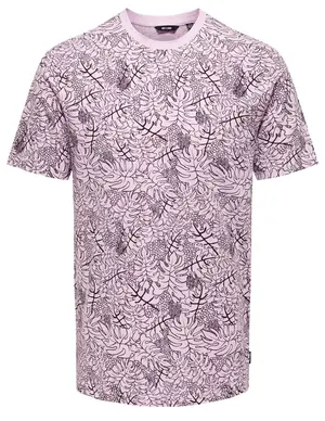 ONLY & SONS ONSKANE REG SS AOP TEE 22020034