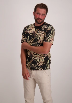 ONLY & SONS ONSKASH REG LEAF AOP SS TEE 22028689
