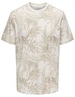 ONLY & SONS ONSKASH REG LEAF AOP SS TEE 22028689
