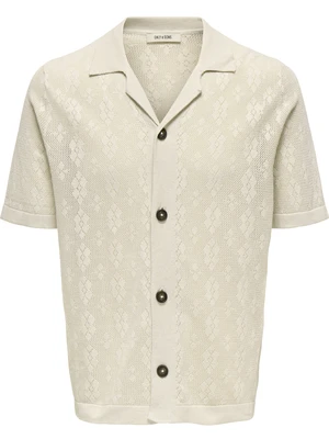 ONLY & SONS ONSKEN LIFE REG 12 SS SHIRT KNIT 22033453