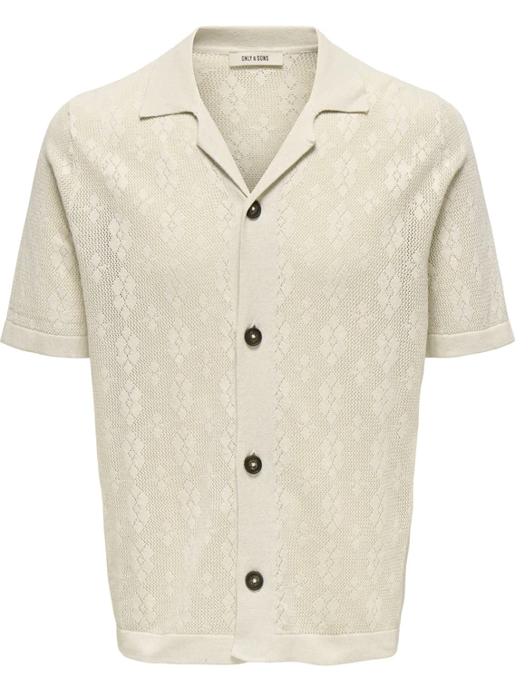 ONLY & SONS ONSKEN LIFE REG 12 SS SHIRT KNIT 22033453