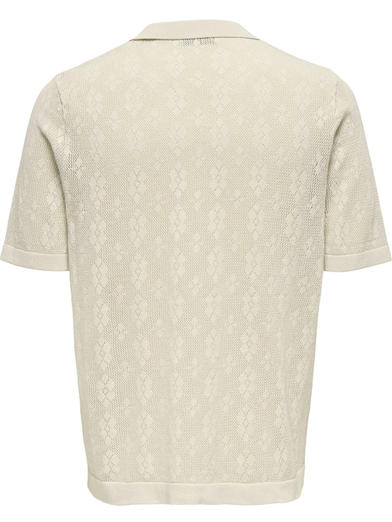 ONLY & SONS ONSKEN LIFE REG 12 SS SHIRT KNIT 22033453