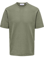 ONLY & SONS ONSKEN RLX SS CROCHET CREW KNIT 22032537