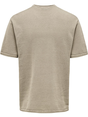 ONLY & SONS ONSKEN RLX SS CROCHET CREW KNIT 22032537