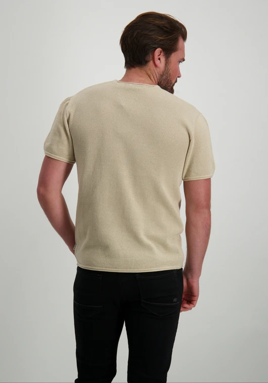 ONLY & SONS ONSKEN RLX SS CROCHET CREW KNIT 22032537