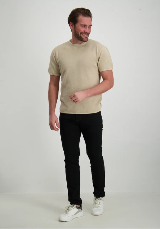 ONLY & SONS ONSKEN RLX SS CROCHET CREW KNIT 22032537