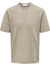 ONLY & SONS ONSKEN RLX SS CROCHET CREW KNIT 22032537