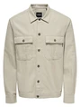 ONLY & SONS ONSKENNET LS LINEN OVERSHIRT NOOS 22019758