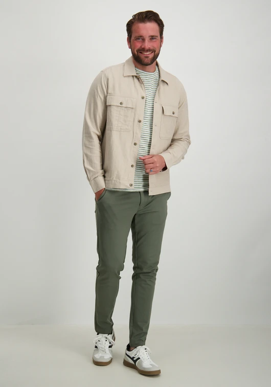 ONLY & SONS ONSKENNET LS LINEN OVERSHIRT NOOS 22019758