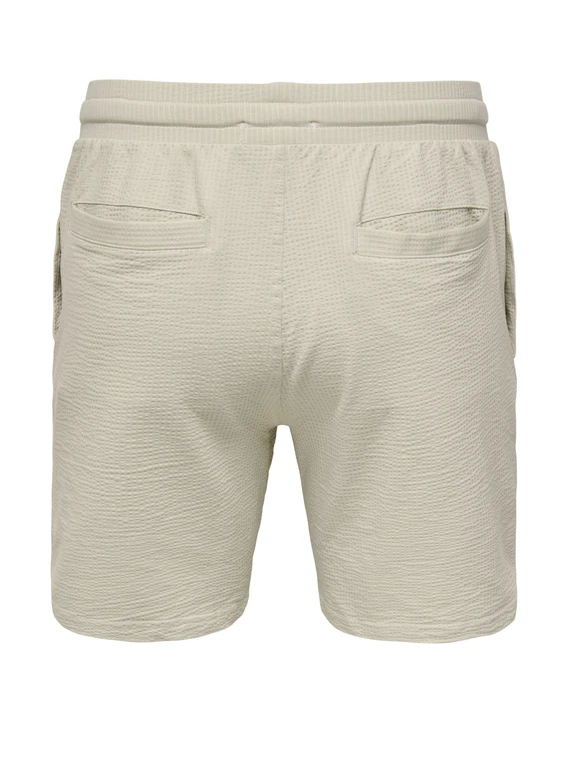 ONLY & SONS ONSKIAN REG SEERSUCKER SHORTS NOOS 22029752