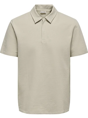 ONLY & SONS ONSKIAN REG SEERSUCKER SS POLO 22028694