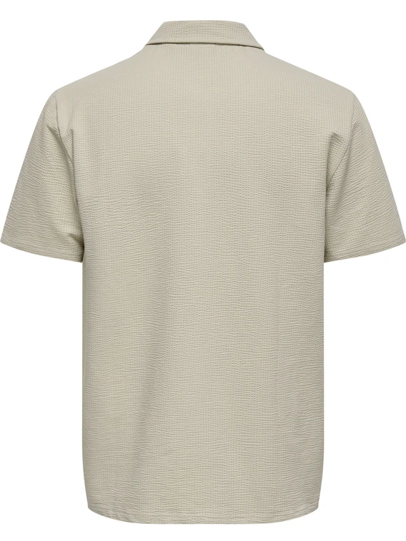 ONLY & SONS ONSKIAN REG SEERSUCKER SS POLO 22028694