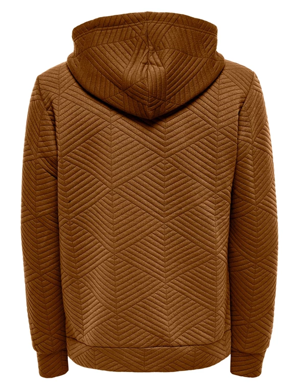 ONLY & SONS ONSKYLE REG QUILT HOODIE 3608 SWT 22023608