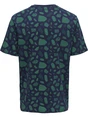 ONLY & SONS ONSLEVI REG DITSY AOP SS TEE CS 22023392