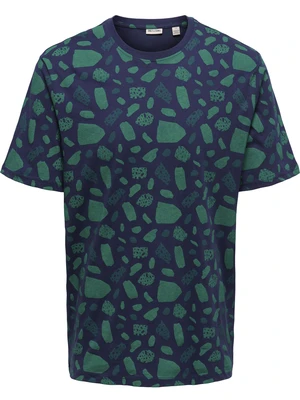 ONLY & SONS ONSLEVI REG DITSY AOP SS TEE CS 22023392