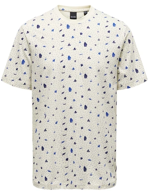 ONLY & SONS ONSLEVI REG DITSY AOP SS TEE CS 22023392