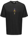 ONLY & SONS ONSMALIK ART LIFE RLX SS TEE CS 22035267