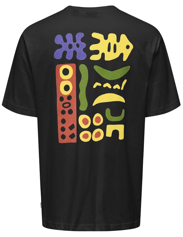 ONLY & SONS ONSMALIK ART LIFE RLX SS TEE CS 22035267