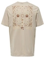 ONLY & SONS ONSMANUEL LIFE REG SS DESERT TEE CS 22035647