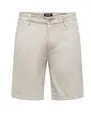 ONLY & SONS ONSMARK 0011 COTTON LINEN SHORTS 22024940