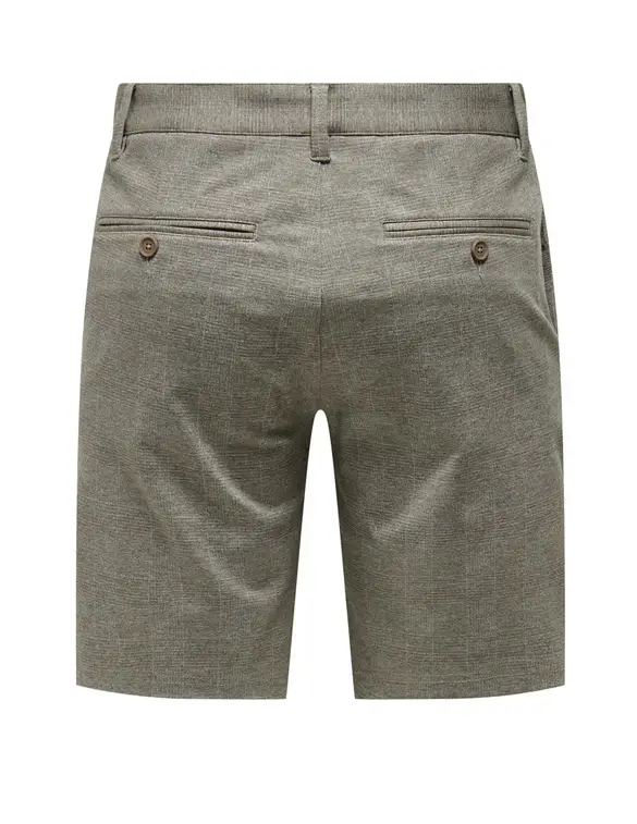 ONLY & SONS ONSMARK 0209 CHECK SHORTS NOOS 22028248